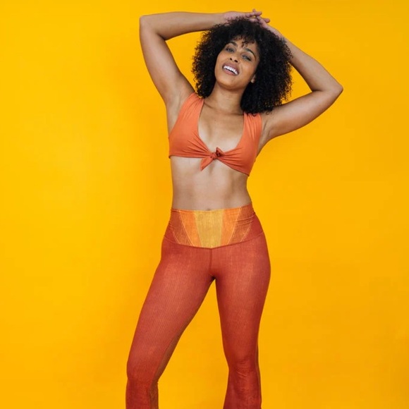 Niyama Sol Knotty Bra, Retro Red, L/XL - Picture 12 of 13